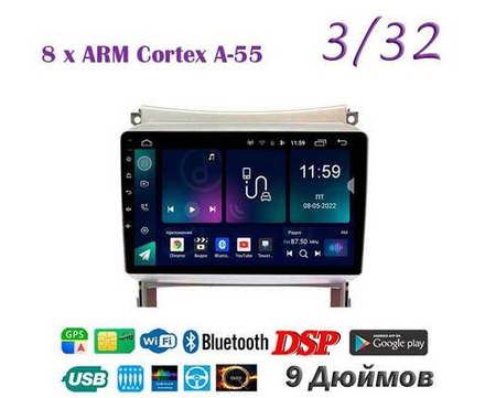 Topway TS18 3+32GB 8 ядер для Hyundai IX55 2008-2012