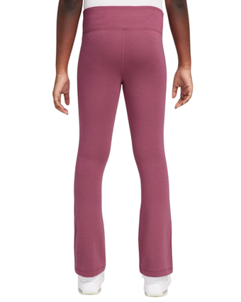 Брюки для девочки теннисные Nike Sportswear Classic High-Waisted - sweet beet/white