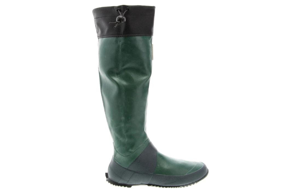 WBSJ Waterproof Rain Boots Unisex Dark Green