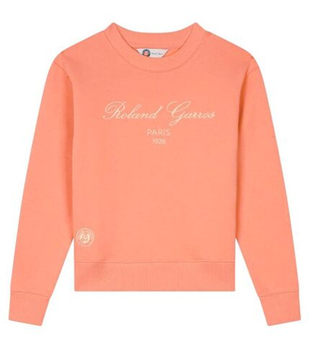 Детская теннисная куртка Roland Garros Kids Sporty Chic Tata - coral