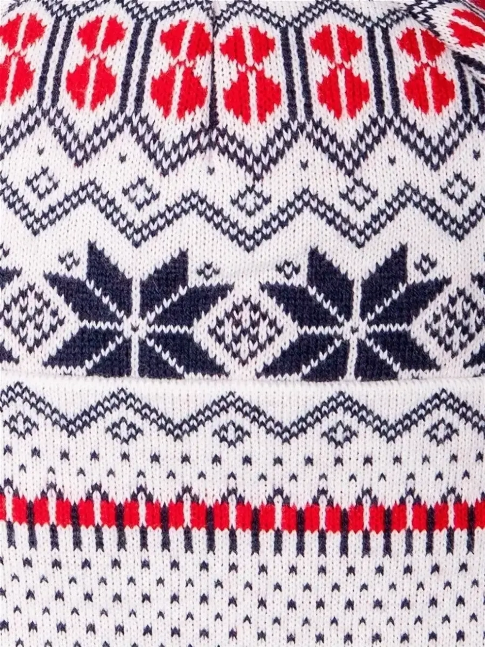 Шапка зимняя мужская вязаная