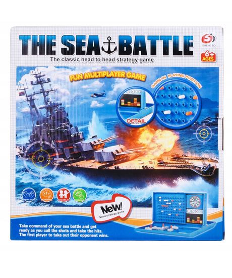 Настольная игра "Морской бой" / The sea battle