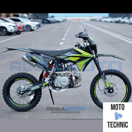 Питбайк Regulmoto ONIX SPORT Черный/зеленый