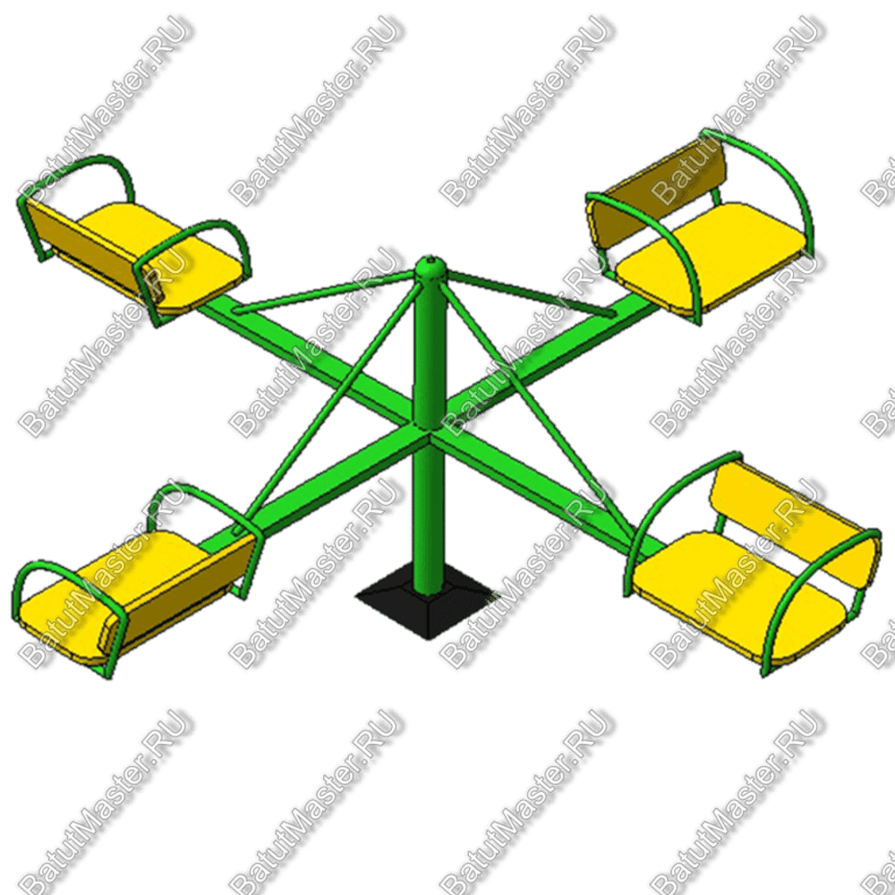 КАРУСЕЛЬ (4-Х МЕСТНАЯ)