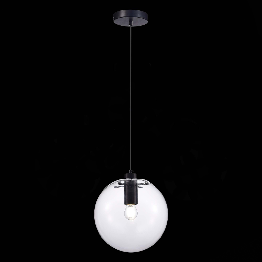 SL1056.413.01 Подвес ST-Luce Черный/Прозрачный E27 1*60W