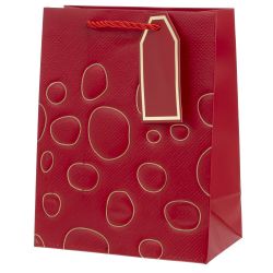 GAEM Пакет подарочный (бумага 210г/м2, блок 12шт), L18 W10 H23 см, 10в.