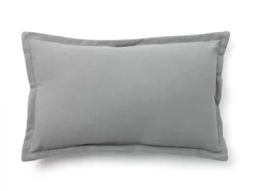 Чехол на подушку Lisette 30x50 светло-серый