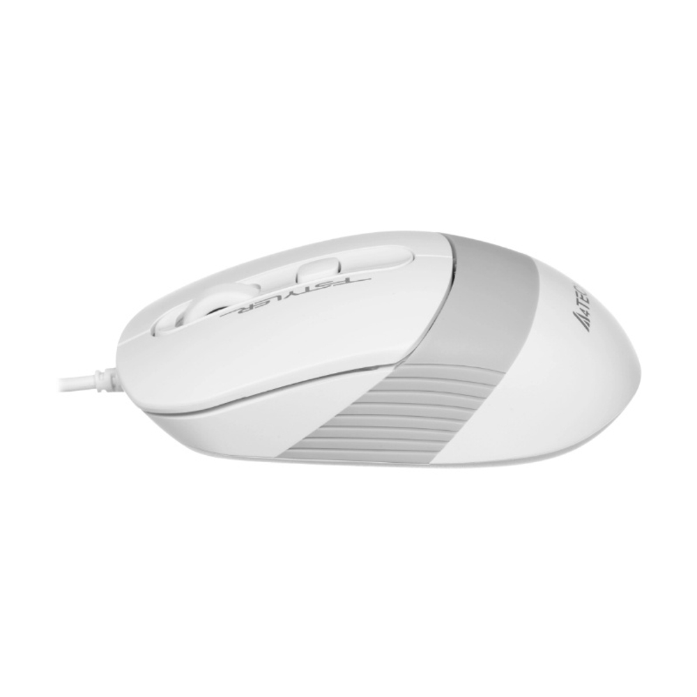 Комплект (клавиатура + мышь) A4Tech Fstyler F1010, белый/серый, USB (мембранная)