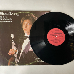 Винтажная виниловая пластинка LP Вячеслав Малежик Верблюд (СССР 1988)
