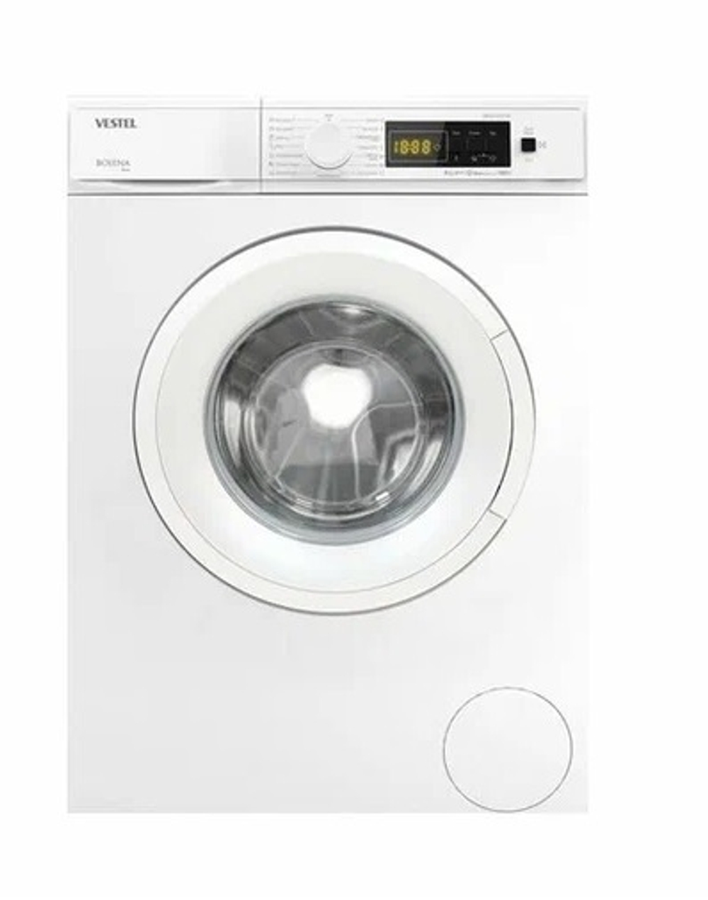 Стиральная машина с паром Bojena WMS 8100 T1W белая,8кг,1000об