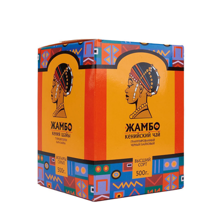 Чай черный в гранулах Жамбо Кенийский, 500 г