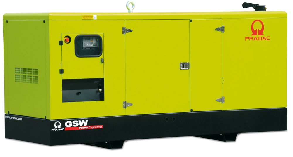 Дизельный генератор Pramac GSW 275 V в кожухе с АВР