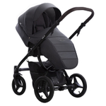 Детская коляска Bebetto Luca Pro 3 в 1 с автокреслом Avionaut Cosmo 33 т.серая кожа