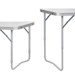 Набор мебели туристической Helios Т-FS-21407+21124-SG-1 (стол 60x120 см и 4 табурета, сталь)