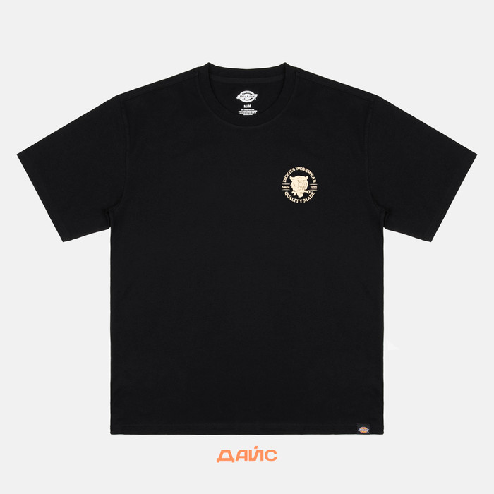 Футболка мужская Dickies Wrench артикул:DK0A4ZARBLK1 - купить в магазине Дайс
