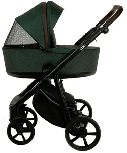 Детская коляска Roan Esso 2025 2 в 1 ESS113/1 Dark Green/Black