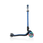 Самокат Globber Elite Deluxe Flash Lights синий