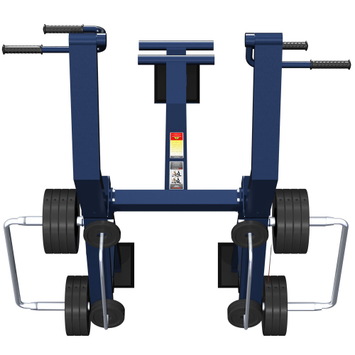 Вертикальная тяга стоя с изменяемой нагрузкой.