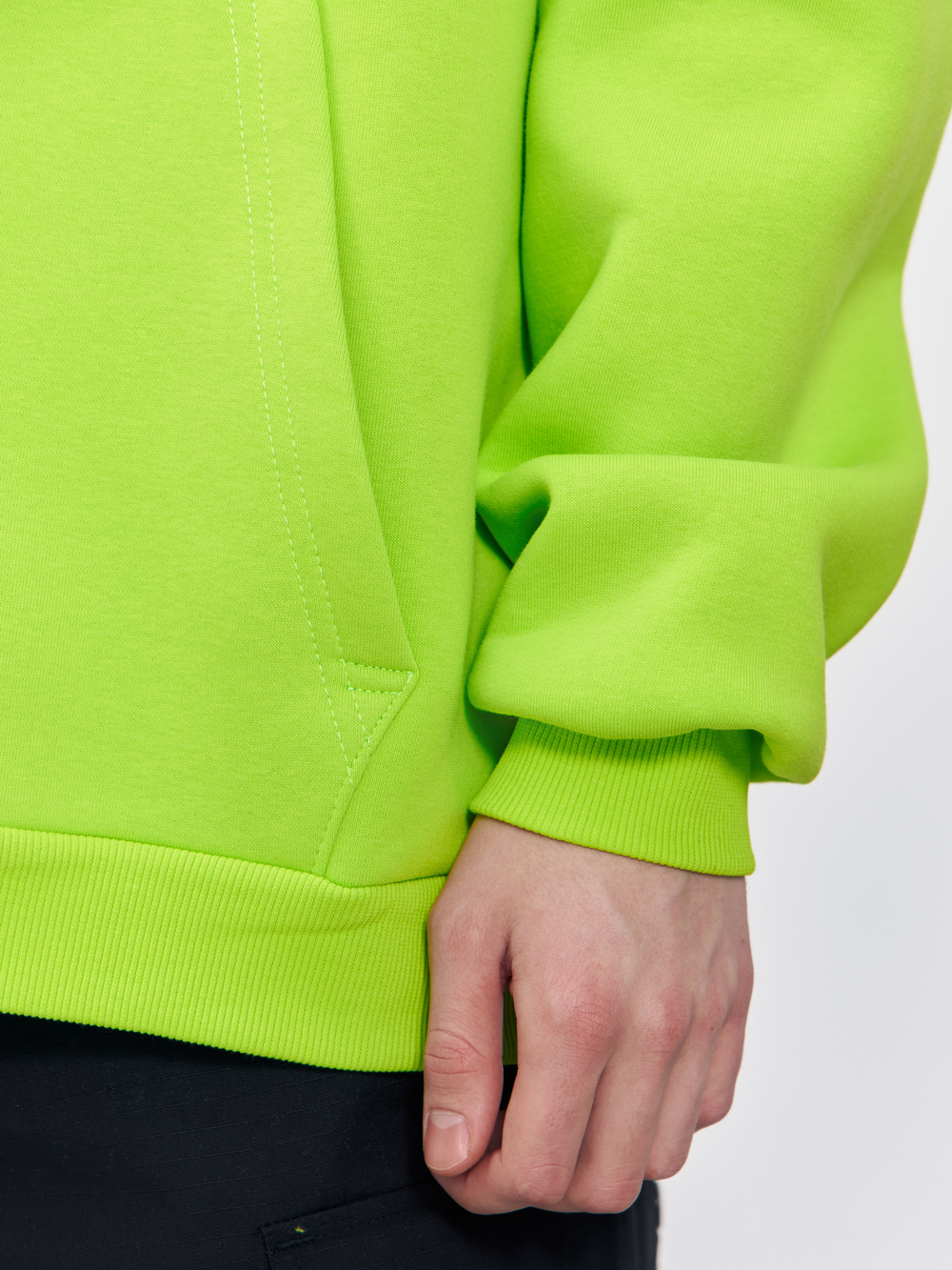 Худи с начесом (салатовый)