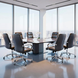 Vienna кресло директорское / посетительское на пятилучье