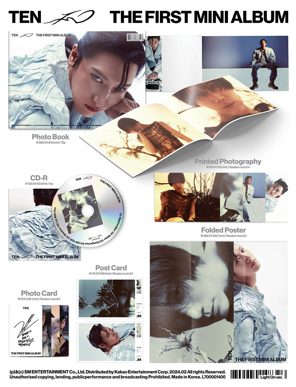 Альбом TEN (NCT) - 1st MINI ALBUM TEN (Photobook ver.)