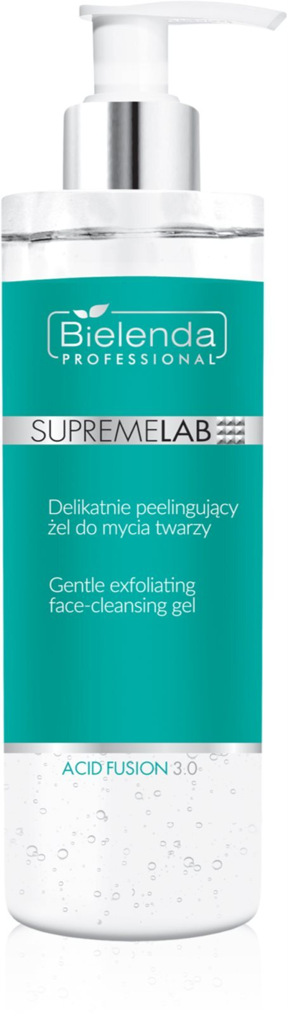Bielenda Professional Supremelab Acid Fusion 3.0 - нежно отшелушивающий гель для умывания лица /   200  ml  / GTIN 5902169027919