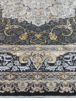 Ковер Califa A4799A/LS2 Antrasit C./Tile Овал