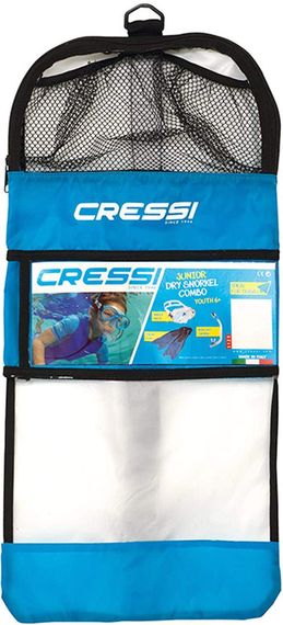 Набор для снорклинга детский Cressi Mini Palau Bag синий
