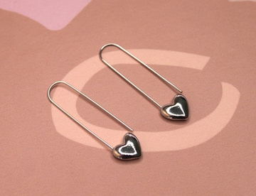 Швензы сердечки скрепка 44х11 мм