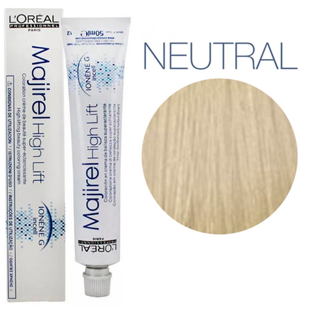 L&#39;Oreal Professionnel Majirel High Lift Neutral Нейтральный, 50мл.