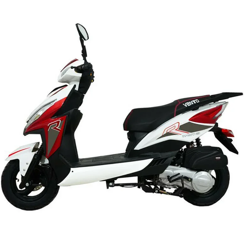 Скутер VENTO CITY 49сс (150) LED фары, + сигнализация с автозапуском, цвет RED /WHITE
