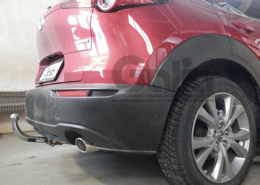 Фаркоп оцинкованный для Mazda CX-30 2019- быстросъемное крепление шара, Galia.M143C