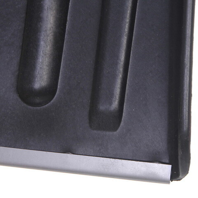 Лопата снеговая пластиковая 365*280 мм, с оцинк.планкой, d=32 автомобильная