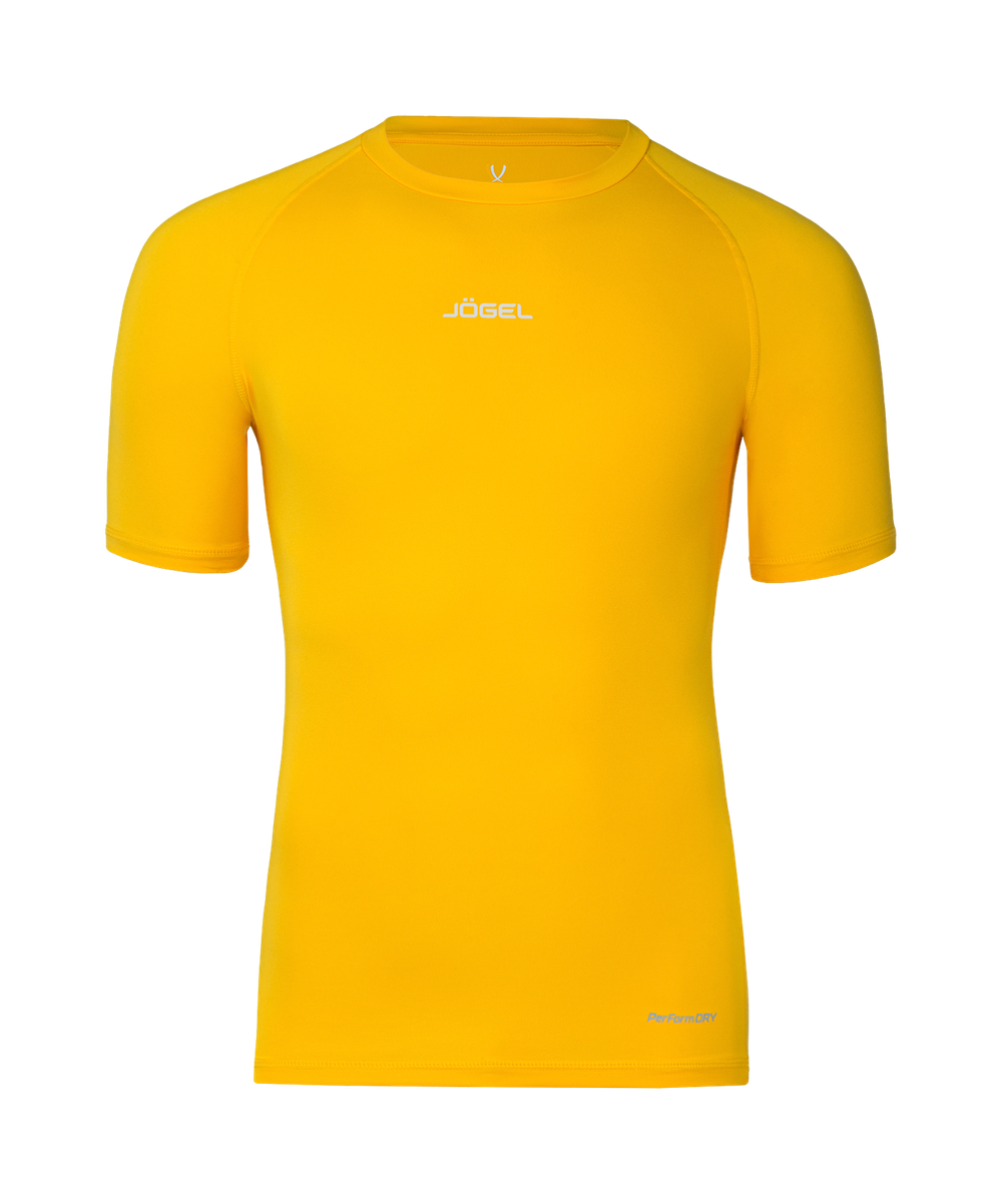Футболка компрессионная с коротким рукавом CAMP PerFormDRY Baselayer SS Tee, желтый