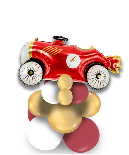 Стойка на шарах "Ретро-автомобиль"