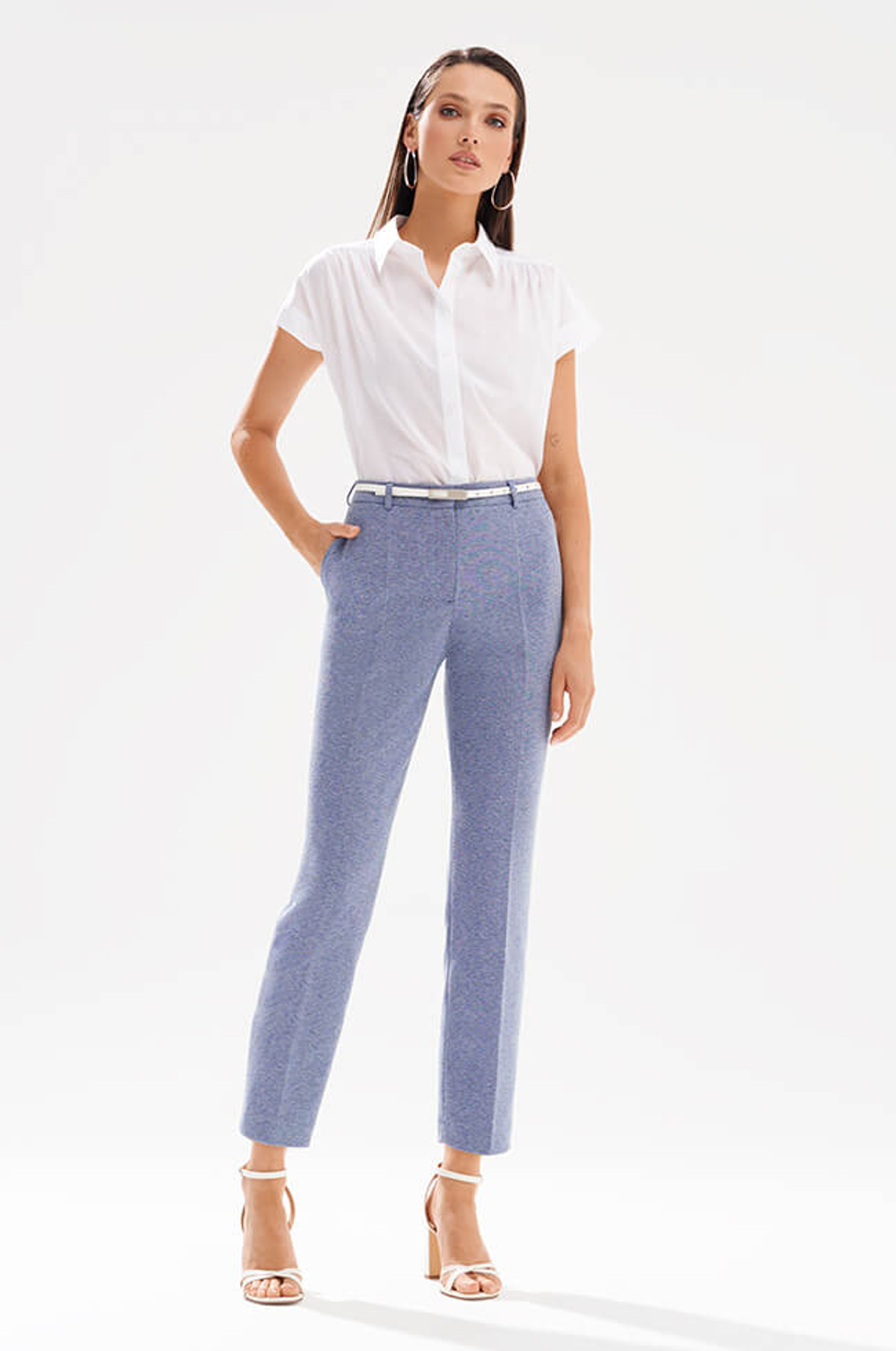 23539 Блузка женская (белый)