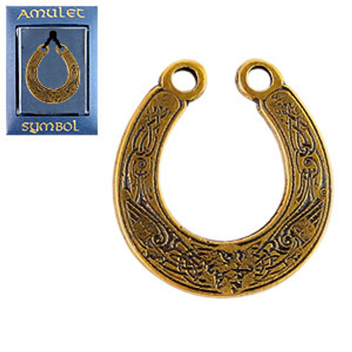 Амулет The Cult № 52 Знак привлечения удачи, латунь