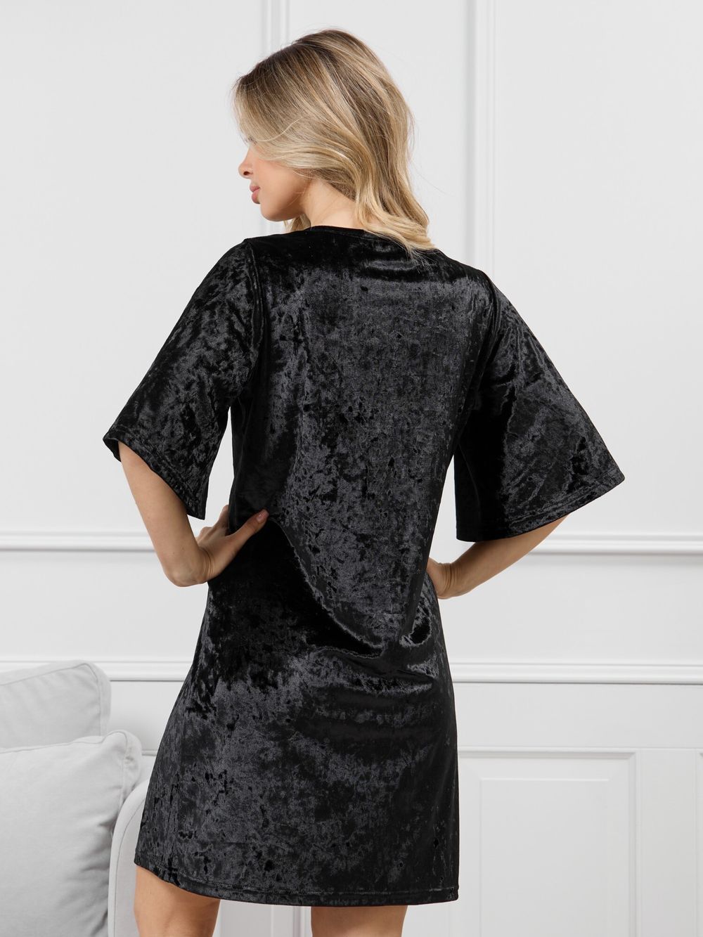 Туника Мерцание-1 Виотекс ЧЁРНЫЙ