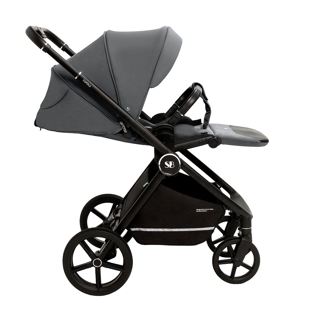 Детская коляска Sweet Baby Cupola New 3 в 1 Slate Grey