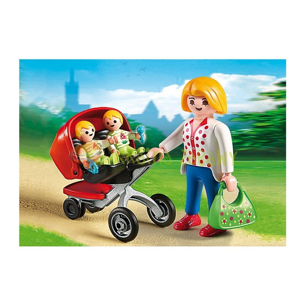 Playmobil - Коляска для близнецов 5573 / артикул   5573  / GTIN 00000000