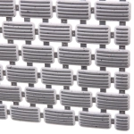 Коврик в ванну Селфи 72х39 Лофт бело-серый