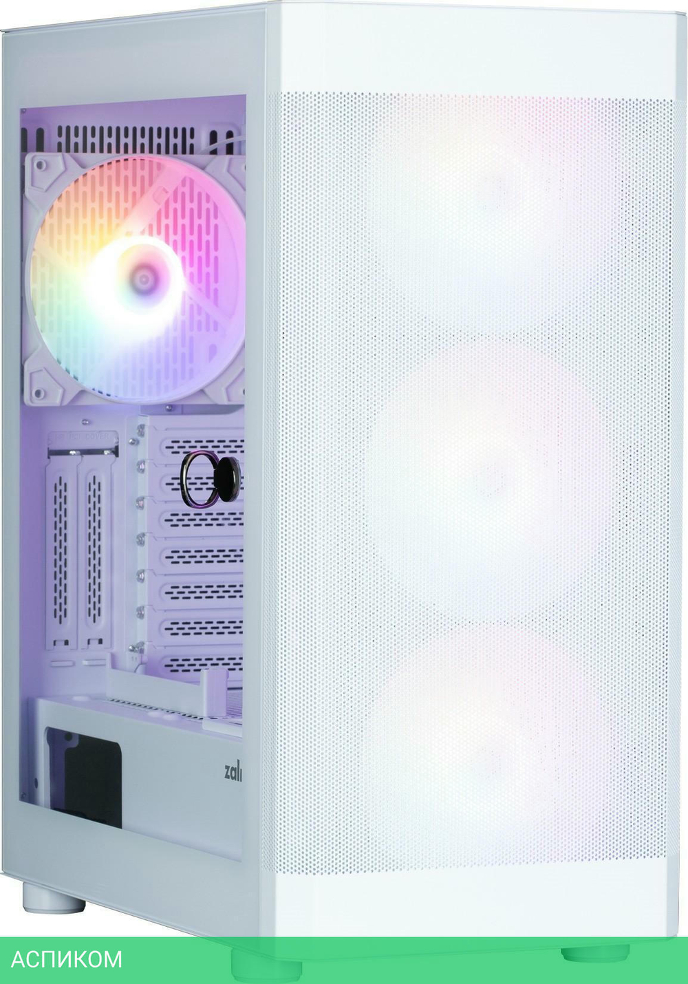 Корпус Zalman i4 TG без БП белый