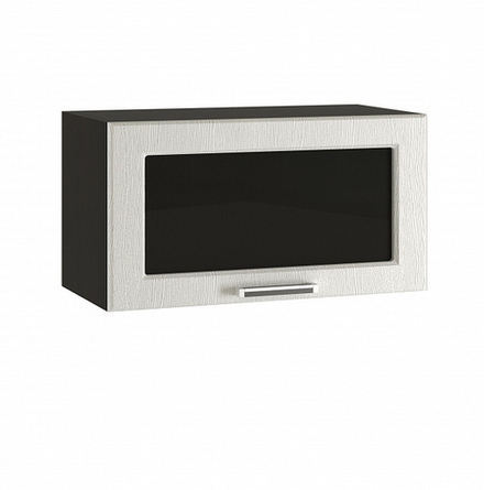 Прага (Сурская мебель) Шкаф горизонтальный 500мм (со стеклом)