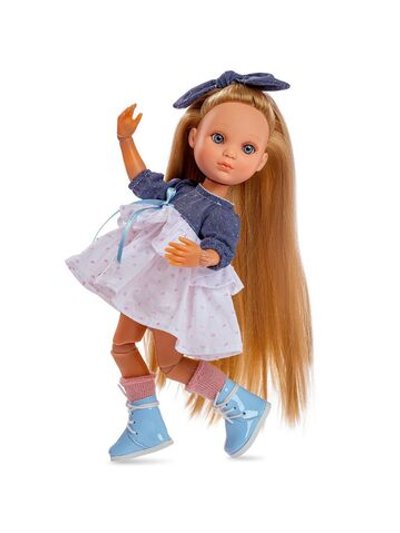 Кукла BERJUAN виниловая, шарнирная 35см Ева (5821)