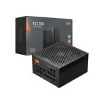 Блок питания PCCooler 1200W, YS1200, Full Modular, 80+ GOLD, ≥92%, Fan 135mm, Черный, P5-YS1200-G1F