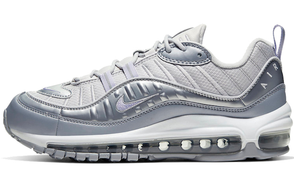 Air max 98 silver sale