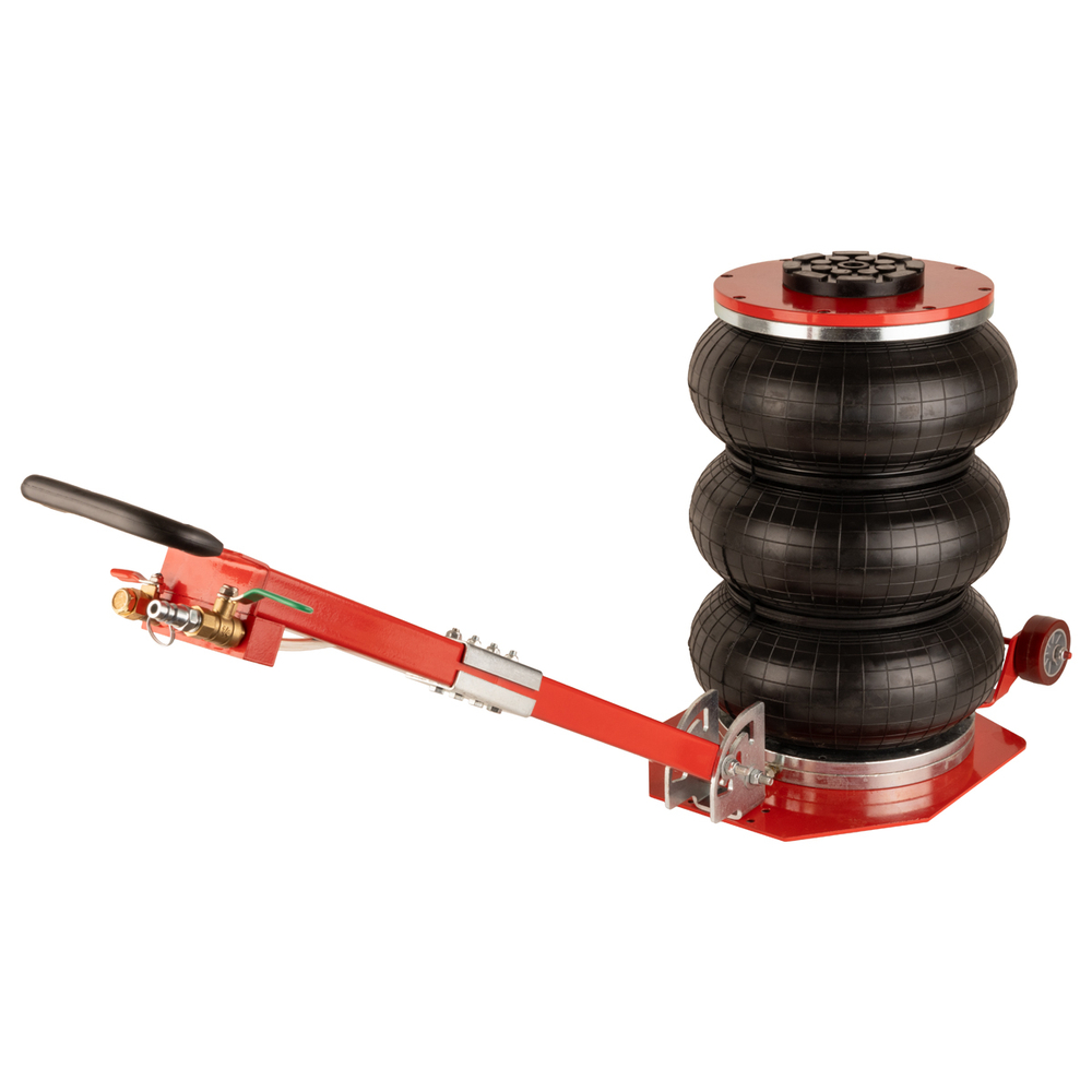 WDK-81813D Домкрат пневматический подкатной 5 т, 145-440 мм, с регулировкой угла наклона рукояти