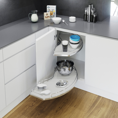 Vauth-Sagel Карусель CORNERSTONE L, распашной фасад 450 мм, белый