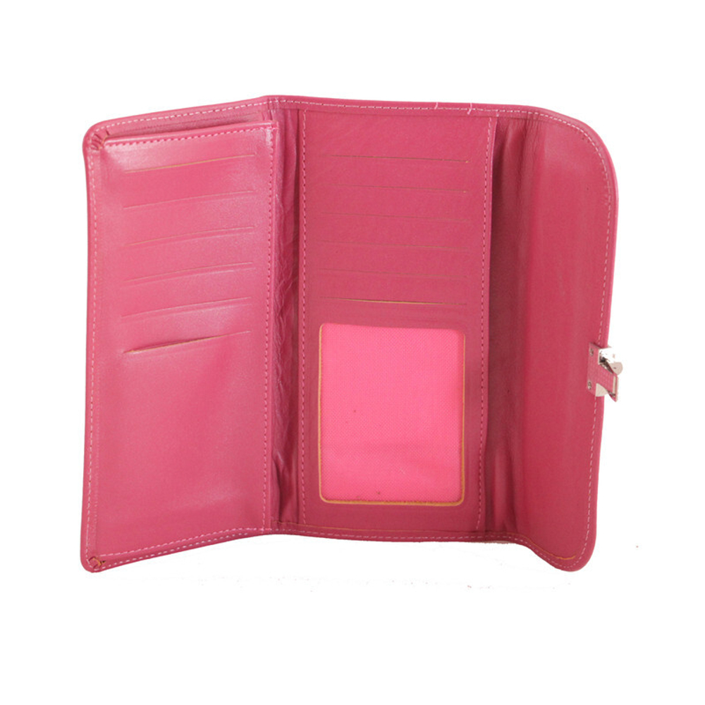 Комплект женский кошелек и ключница Barez Leather натуральная кожа Иран DS22nw 391