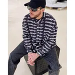 Рубашка SoWhat? Logo Флисовая Черная